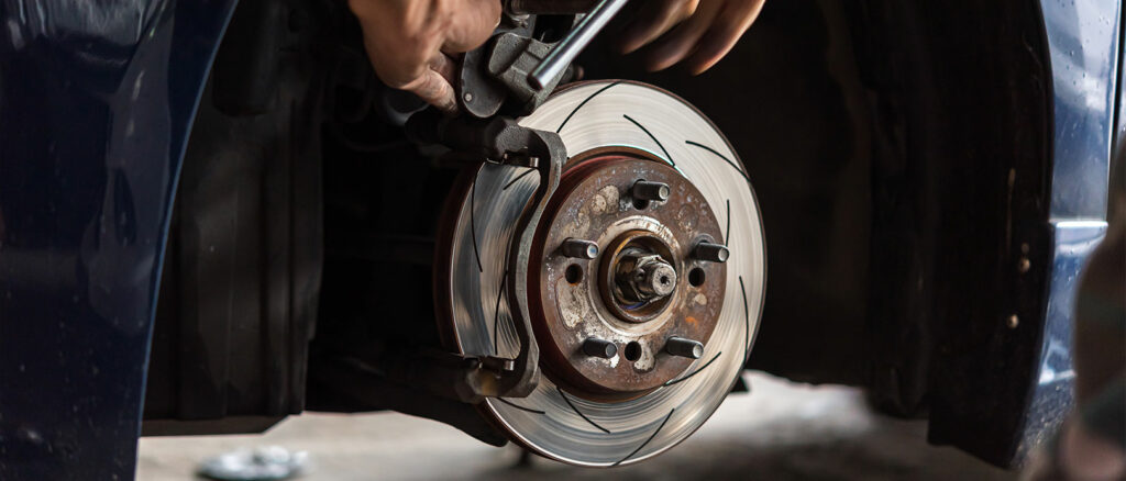 image of car brake repair