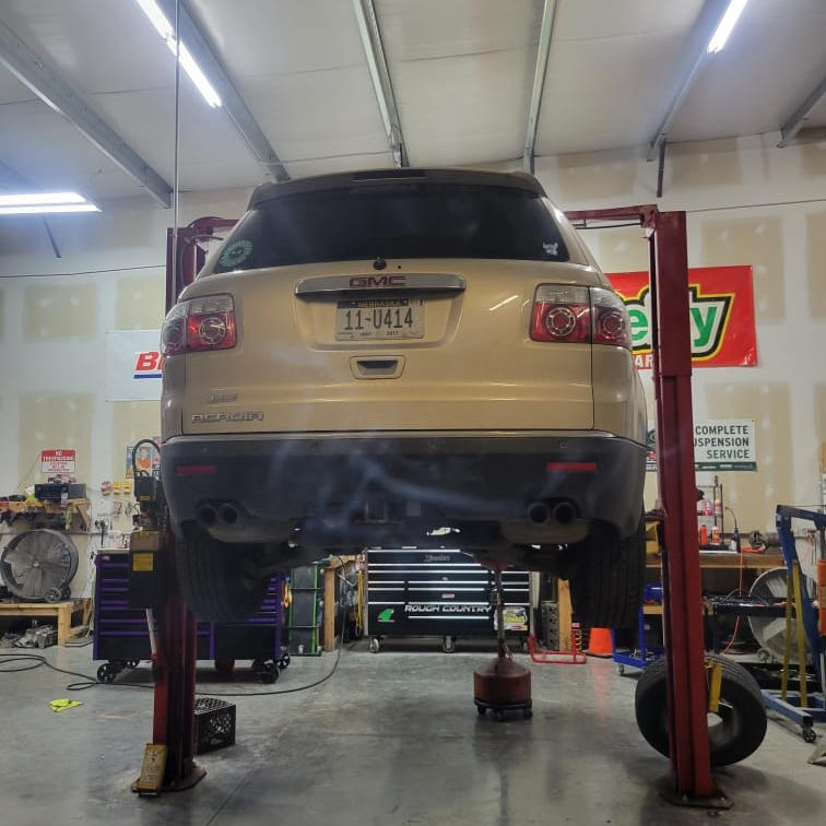 GMC acadia in our shop for a A/C charge 